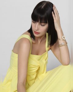 Vestido veraniego amarillo