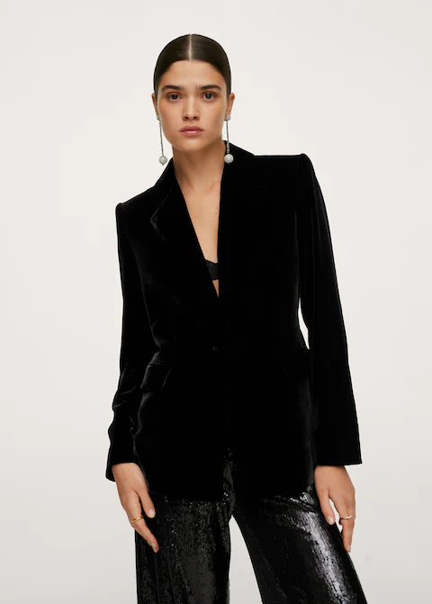 chaquera terciopelo americana-mujer-terciopelo