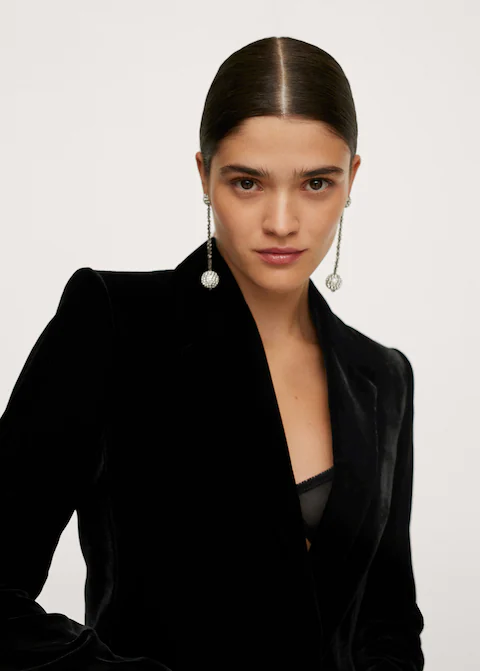 chaqueta terciopelo solapas